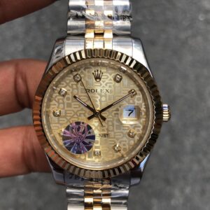 Rolex Datejust Champagne Dial Diamond 41 mm Jubilee Şampanya Kadran