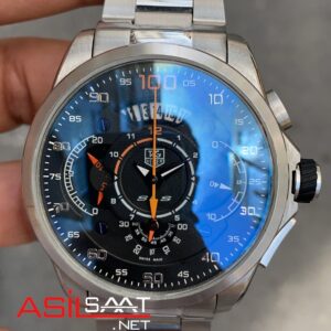 TAG Heuer Mercedes SLS Gümüş Kasa Siyah Kadran