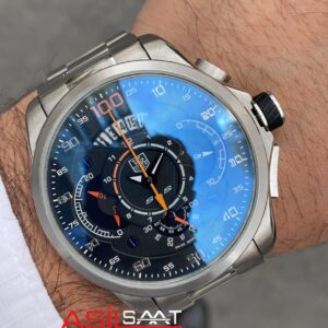 TAG Heuer Mercedes SLS Gümüş Kasa Siyah Kadran