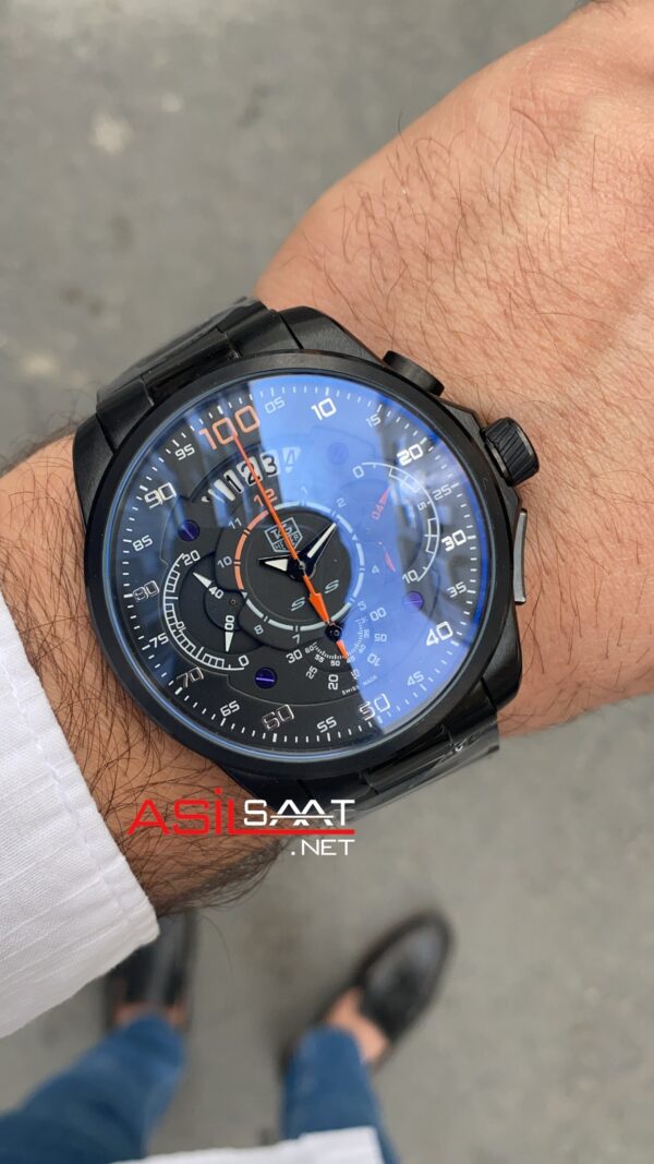 TAG Heuer Mercedes SLS PVD Black Siyah