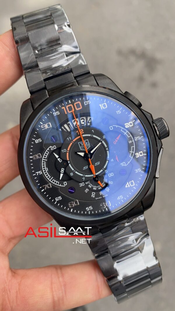 TAG Heuer Mercedes SLS PVD Black Siyah