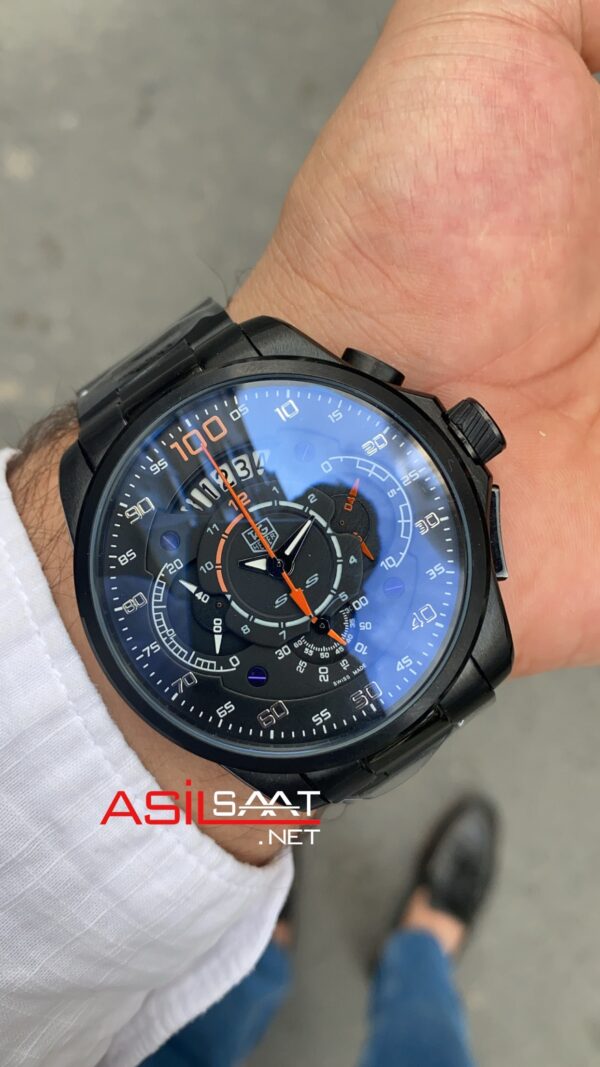 TAG Heuer Mercedes SLS PVD Black Siyah