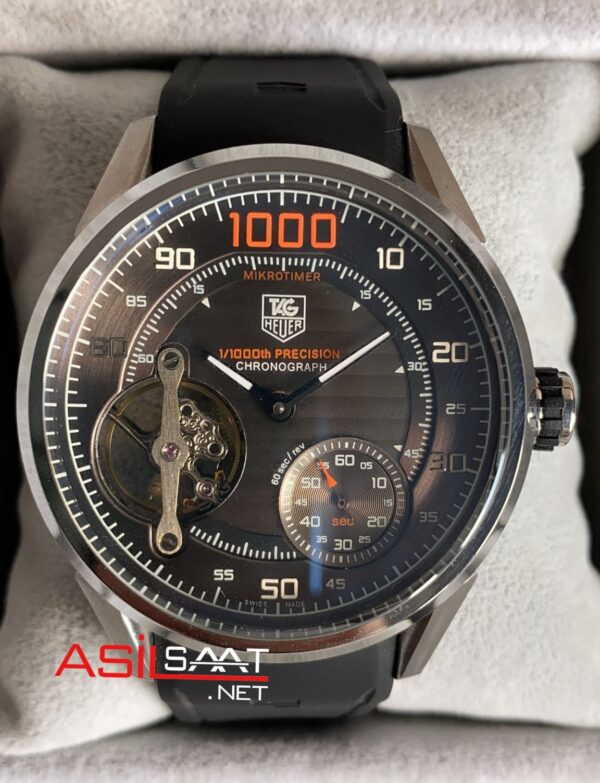 TAG Heuer Mikrotimer Tourbillon Gümüş 44mm TAG Heuer Mikrotimer Tourbillon Gümüş 44mm