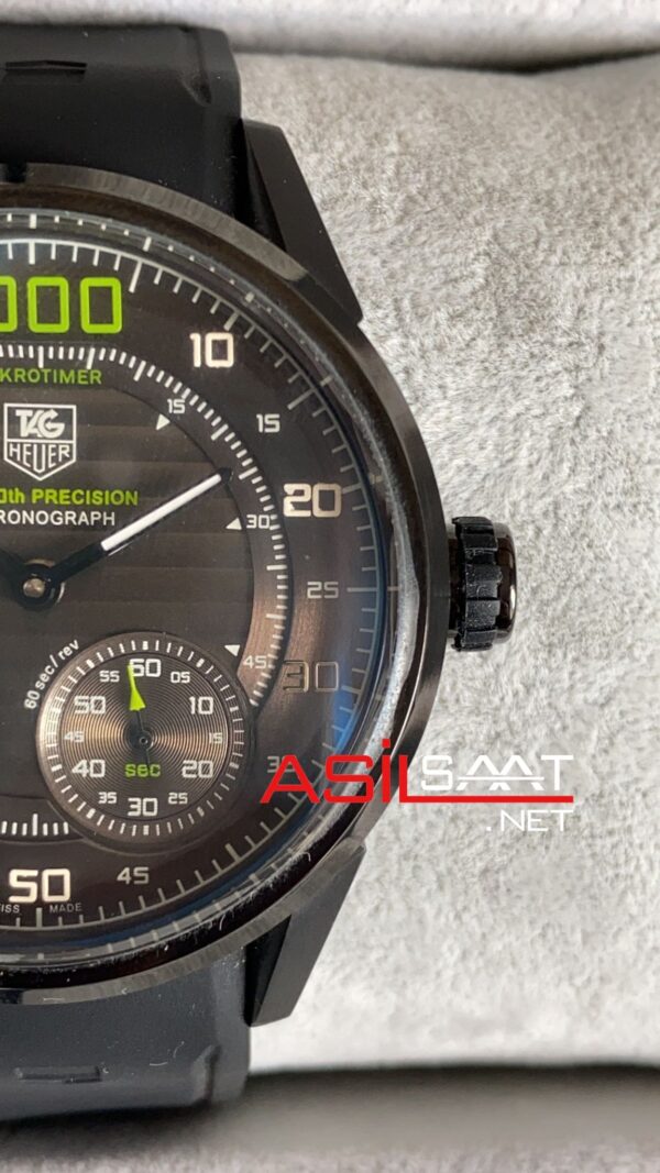 TAG Heuer Mikrotimer Tourbillon PVD Black Siyah TAG Heuer Mikrotimer Tourbillon PVD Black Siyah