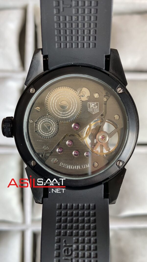TAG Heuer Mikrotimer Tourbillon PVD Black Siyah TAG Heuer Mikrotimer Tourbillon PVD Black Siyah