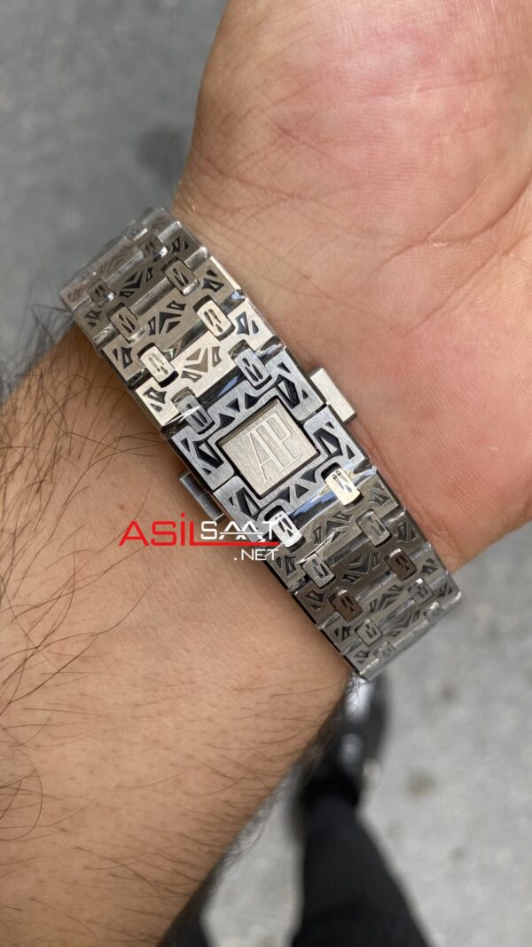 Audemars Piguet Royal Oak Chronograph İşlemeli Kasa APR092 Audemars Piguet Royal Oak Chronograph İşlemeli Kasa APR092