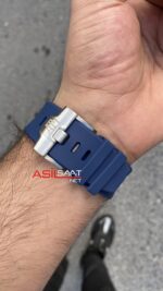 Audemars Piguet Royal Oak Offshore Chronograph 43 mm Mavi Kadran 26400SO Blue Replika Saat APOS008