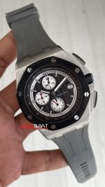 Audemars Piguet Royal Oak Offshore Chronograph Titanium Gri Kadran 43 mm 26400IO Grey Replika Saat