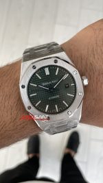 Audemars Piguet Royal Oak Yeşil Kadran 15400ST Replika Saat