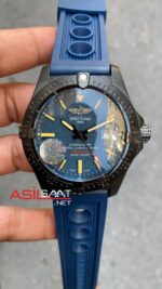 Breitling Avenger PVD Siyah Mavi Kordon BAV006