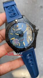Breitling Avenger PVD Siyah Mavi Kordon BAV006