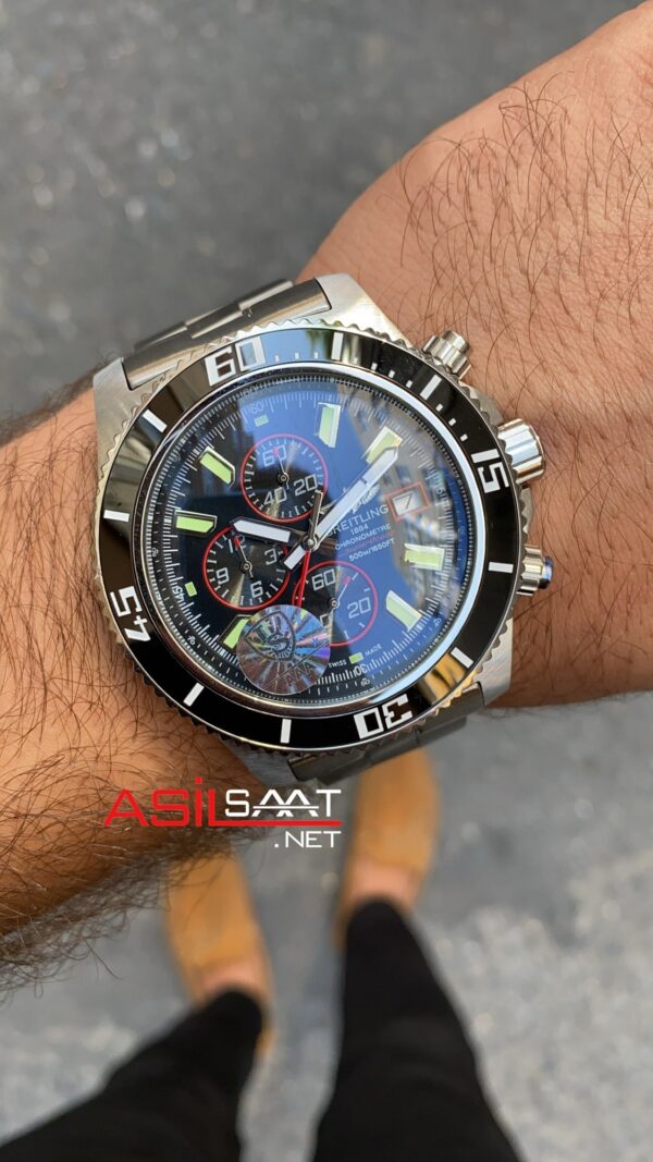 Breitling Breitling SuperOcean 2 Pre Owned A13341 Siyah