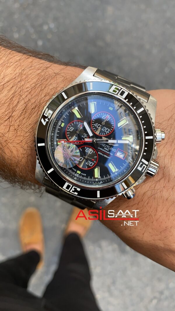 Breitling Breitling SuperOcean 2 Pre Owned A13341 Siyah