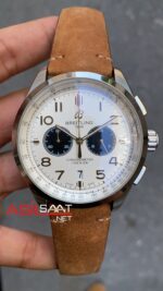 Breitling Premier Norton B01 AB0118 Beyaz Kadran
