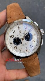 Breitling Premier Norton B01 AB0118 Beyaz Kadran