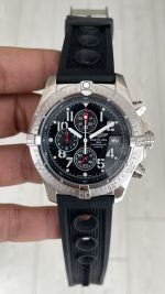 Breitling Super Avenger II Chronograph A1337 Siyah 48mm