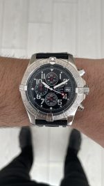 Breitling Super Avenger II Chronograph A1337 Siyah 48mm