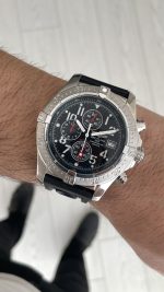 Breitling Super Avenger II Chronograph A1337 Siyah 48mm