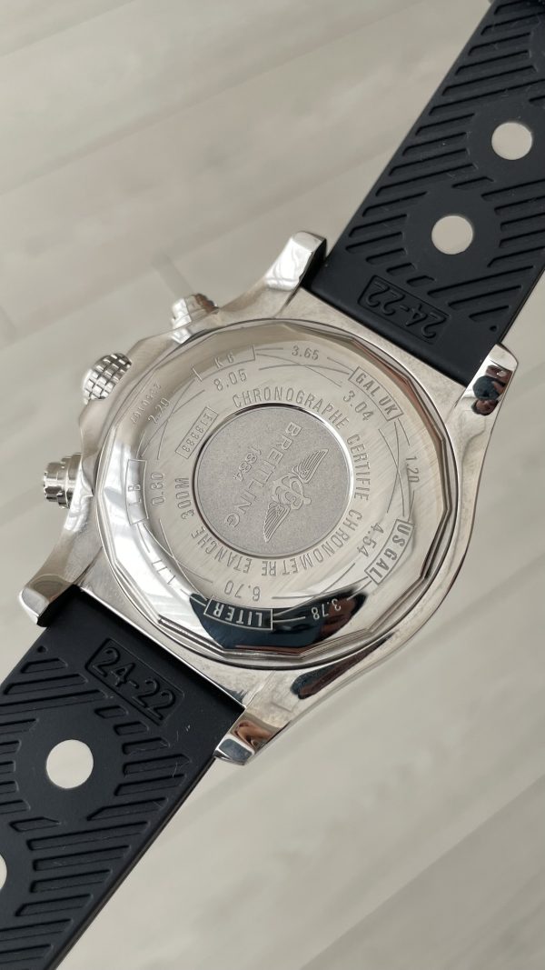 Breitling Super Avenger II Chronograph A1337 Siyah 48mm Breitling Super Avenger II Chronograph A1337 Siyah 48mm