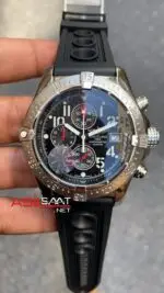 Breitling Süper Avenger II Diver Pro A13371 Silver Rubber BAC002