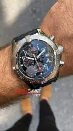 Breitling Süper Avenger II Diver Pro A13371 Silver Rubber BAC002