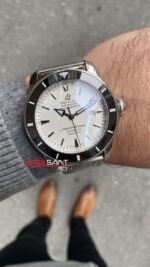 Breitling Superocean Heritage Beyaz Replika Saat