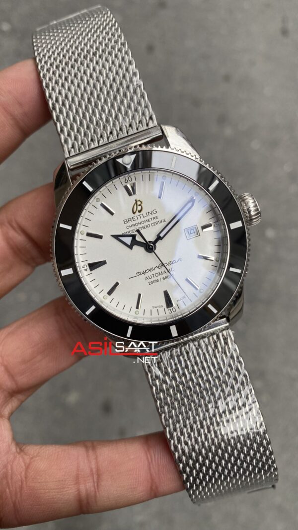 Breitling Superocean Heritage Beyaz Replika Saat