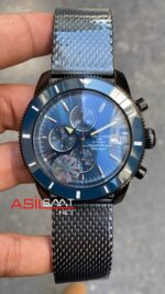 Breitling Superocean Heritage II PVD Siyah Kasa Mavi Kadran