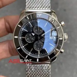 Breitling Superocean Heritage Siyah Replika Saat