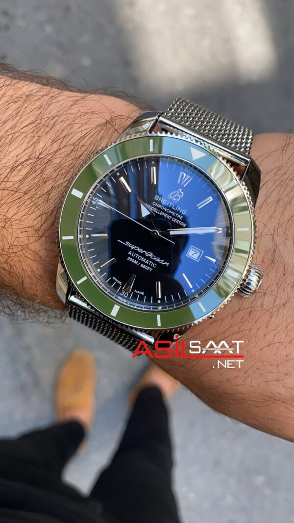 Breitling Superocean Heritage Yeşil Bezel A17321