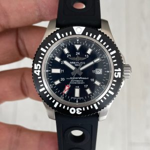 Breitling Superocean II Siyah Y17393 Kauçuk 44mm Replika Saat