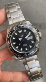 Seiko Sport 5 Çelik Kasa Siyah Kadran