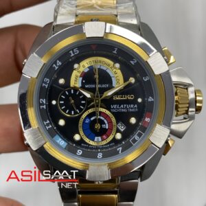 Seiko Velatura Yachting Timer Chronograph Siyah