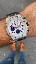 Audemars Piguet Royal Oak Offshore 26208ST Beyaz Kadran ETA Saat