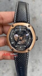 Dietrich 1969 Tourbillon Rose Kadran Siyah