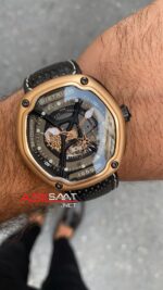 Dietrich 1969 Tourbillon Rose Kadran Siyah