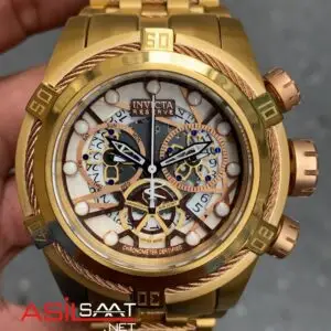 Invicta Bolt Zeus 53 mm Gold Replika Saat