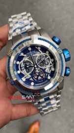 Invicta Bolt Zeus 53 mm Silver Replika Saat IBZ002