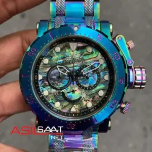 Invicta Coalition Forces Abalone 52 mm 26507 Rainbow Replika Saat IFC001