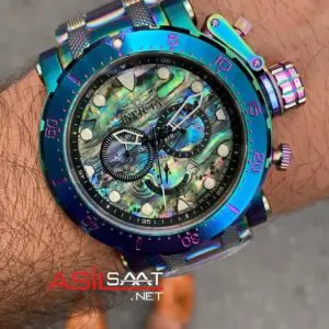 Invicta Coalition Forces Abalone 52 mm 26507 Rainbow Replika Saat IFC001
