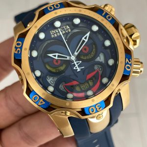 Invicta Venom Reserve Joker Mavi 52mm Gold