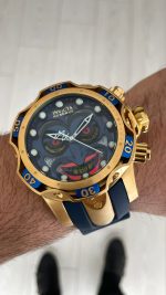 Invicta Venom Reserve Joker Mavi 52mm Gold
