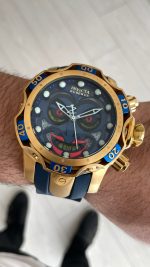 Invicta Venom Reserve Joker Mavi 52mm Gold
