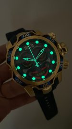 Invicta Venom Reserve Joker Mavi 52mm Gold