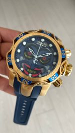 Invicta Venom Reserve Joker Mavi 52mm Gold