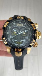 Invicta Venom Reserve Joker Siyah 52mm Gold