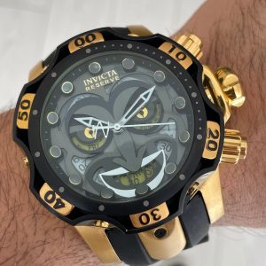 Invicta Venom Reserve Joker Siyah 52mm Gold