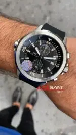 Iwc Aquatimer Chronograph IW376803 Siyah Kadran