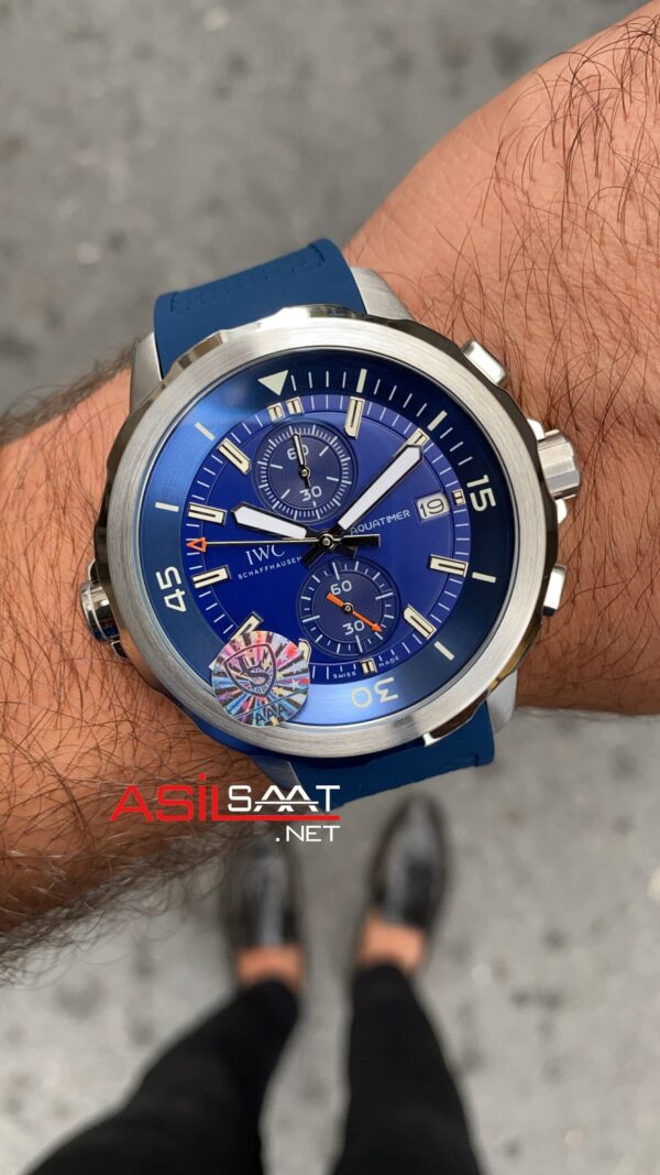 Iwc Aquatimer Chronograph IW376806 Mavi Iwc Aquatimer Chronograph IW376806 Mavi