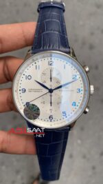 Iwc Portugieser Rattrapante IW371605 Mavi Beyaz